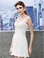 cheap Wedding Dresses-A-Line Sweetheart Neckline Chapel Train Lace / Tulle Made-To-Measure Wedding Dresses with Lace by LAN TING BRIDE®