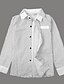 cheap Tees &amp; Shirts-Boys&#039; Dot Print Long Sleeve Regular Shirt White