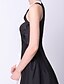 cheap Special Occasion Dresses-Ball Gown Celebrity Style Elegant Prom Formal Evening Dress Jewel Neck Sleeveless Asymmetrical Taffeta with Pleats