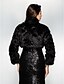 cheap Wraps &amp; Shawls-Long Sleeve Shrugs Faux Fur Wedding / Party Evening Wedding  Wraps With Smooth / Fur