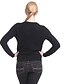 billige Kvinde toppe-Dame Gatemote Cardigan - Ensfarget