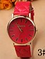 cheap Fashion Watches-Women&#039;s Fashion Watch Quartz Analog 1# 2# 3# / Leather