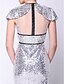 cheap Prom Dresses-Mermaid / Trumpet Plunging Neck Sweep / Brush Train Sequined Sparkle &amp; Shine Prom / Formal Evening Dress with Sequin by TS Couture®