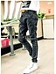 cheap Men&#039;s Pants-Men&#039;s Plus Size Sports Pants - Solid Colored Cotton Dark Gray