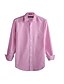 preiswerte Herrenhemden-JamesEarl Herren Hemdkragen Lange Ärmel Shirt &amp; Bluse Rosa - M81XF001201