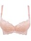 cheap Bras-Jinfengtian Basic Bras Nylon Blue / Pink - 6343