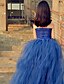 お買い得  子供用ドレス-ボールガウン アシメントリー フラワーガールドレス ページェント かわいいウエディング ドレス ポリエステル ととも​​に フラワー フィット 3-16 歳