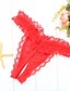 cheap Women&#039;s Sexy Lingerie-Women&#039;s Ultra Sexy Panties G-strings &amp; Thongs Panties - Lace, Solid Colored Mid Waist