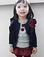 tanie Zestawy-Dla dziewczynek Komplet odzieży Długi rękaw Łuk Jedwab wiskozowy Codzienne Grafika drukowana 3D