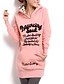 cheap Women&#039;s Hoodies &amp; Sweatshirts-Women&#039;s Maternity Hoodie Letter Casual Hoodies Sweatshirts  Cotton Long Black Red Pink / Fall