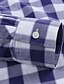 cheap Men&#039;s Shirts-JamesEarl Men&#039;s Shirt Collar Long Sleeve Shirt &amp; Blouse Purple - DA112021918