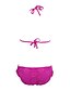 abordables Biquinis y Bañadores para Mujer-De las mujeres Una Pieza - Floral / Volantes / Color Único / Malla Push-Up / Sujetador Acolchado / Sujetador con Soporte - Bandeau -