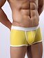 cheap Men&#039;s Briefs Underwear-Men&#039;s Bamboo Fiber Solid Colored Light Blue Yellow Green