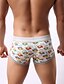 cheap Men&#039;s Briefs Underwear-The man comfortable breathable cotton stretch pants men&#039;s sexy animal stamp waist U convex flat pants