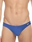 cheap Men&#039;s Briefs Underwear-Men&#039;s Print Black Light Blue White M L XL