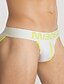 cheap Men&#039;s Briefs Underwear-Men&#039;s Briefs 1 PC Underwear Solid Colored Cotton Super Sexy White Black Gray M L XL