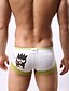cheap Men&#039;s Briefs Underwear-Sexy men&#039;s cotton elastic cartoon stamp boxer underwear