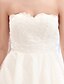 cheap Wedding Dresses-Wedding Dresses A-Line Sweetheart Sleeveless Chapel Train Satin Bridal Gowns With Lace Tiered 2023