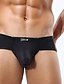 cheap Men&#039;s Briefs Underwear-Men&#039;s Super Sexy Boxer Briefs Solid Colored 1box Black White Red M L XL