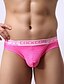 cheap Men&#039;s Exotic Underwear-Men&#039;s Sexy Briefs Underwear Solid Colored Black White Light Green M L XL