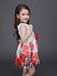 cheap Dresses-Girls&#039; Floral Floral Sleeveless Dress