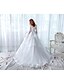 cheap Wedding Dresses-A-line Wedding Dress - White Court Train Bateau Tulle