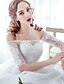 cheap Wedding Dresses-A-line Wedding Dress - White Court Train Bateau Tulle