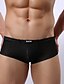 cheap Men&#039;s Briefs Underwear-Men&#039;s Solid Colored Black White Light Green M L XL