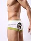cheap Men&#039;s Briefs Underwear-Sexy men&#039;s cotton elastic cartoon stamp boxer underwear