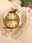 baratos Relógios de Pulseira-Mulheres Bracele Relógio Relógio de Moda Quartzo Relógio Casual Couro Banda Elegant Preta Branco Vermelho