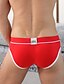 cheap Men&#039;s Swimwear-Men&#039;s Floral / Color Block Bottoms - Color Block Briefs / 1box