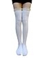 cheap Socks &amp; Tights-Women&#039;s Cotton Warm Stockings - Patchwork Wine Navy Blue White One-Size