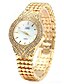 cheap Fashion Watches-Women&#039;s Fashion Watch Quartz Stainless Steel Silver / Gold Casual Watch Analog Gold Silver