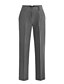 זול מכנסיים לנשים-בגדי ריקוד נשים ג&#039;ינסים מכנסיים - אחיד כותנה שחור לבן כחול