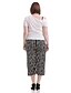 cheap Women&#039;s Bottoms-Women&#039;s Classic &amp; Timeless Wide Leg / Jeans Pants - Striped Classic Style