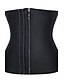 cheap Corsets &amp; Shapewear-Women&#039;s Lace Up Plus Size / Overbust Corset - Solid Colored Black XS S M / Sexy