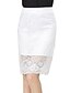cheap Women&#039;s Skirts-Women&#039;s Solid Pink / White / Black Skirts , Sexy / Street chic Above Knee