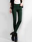 cheap Women&#039;s Pants-Women&#039;s Plus Size Cotton Skinny / Jeans Pants - Solid Colored High Rise