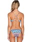 billige Bikinier-Dame Blomster Sport Utskjæringer Bikini Badedrakt Geometrisk Grime Badetøy Badedrakter Regnbue / Fôret BH