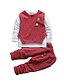 cheap Sets-Boys&#039; Stripes Striped Long Sleeve Cotton Clothing Set