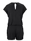 cheap Women&#039;s Jumpsuits &amp; Rompers-Women&#039;s Simple Batwing Sleeve Romper - Solid Colored V Neck / Summer