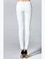cheap Women&#039;s Pants-Women&#039;s Solid White Skinny Pants , Casual / Day / Street chic