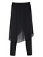 cheap Women&#039;s Pants-Women&#039;s Street chic Plus Size Skinny / Harem / Jeans Pants - Solid Colored Black