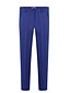 זול מכנסיים לנשים-בגדי ריקוד נשים ג&#039;ינסים מכנסיים - אחיד כותנה שחור לבן כחול