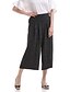 cheap Women&#039;s Pants-Women&#039;s Wide Leg / Jeans Pants - Solid Colored Black