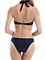cheap Women&#039;s Swimwear &amp; Bikinis-Women&#039;s Solid Mesh Sports Tankini Swimsuit Solid Colored Bandeau Swimwear Bathing Suits Blue