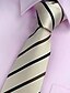 cheap Men&#039;s Accessories-Men&#039;s Vintage / Party / Work Polyester Necktie - Striped / Yellow / All Seasons