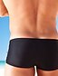 cheap Men&#039;s Swimwear-Men&#039;s Swimwear Bottoms Swimsuit Letter Black White Red Blue Bathing Suits Solid