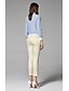 cheap Women&#039;s Tops-ZigZag® Women&#039;s Shirt Collar Long Sleeve Shirt &amp; Blouse Blue / White / Light Blue - 11442