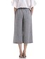 cheap Women&#039;s Pants-Women&#039;s Wide Leg / Jeans Pants - Solid Colored Gray